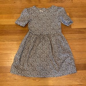 GapKids leopard print corduroy dress. Size M. Worn only 1-2x.